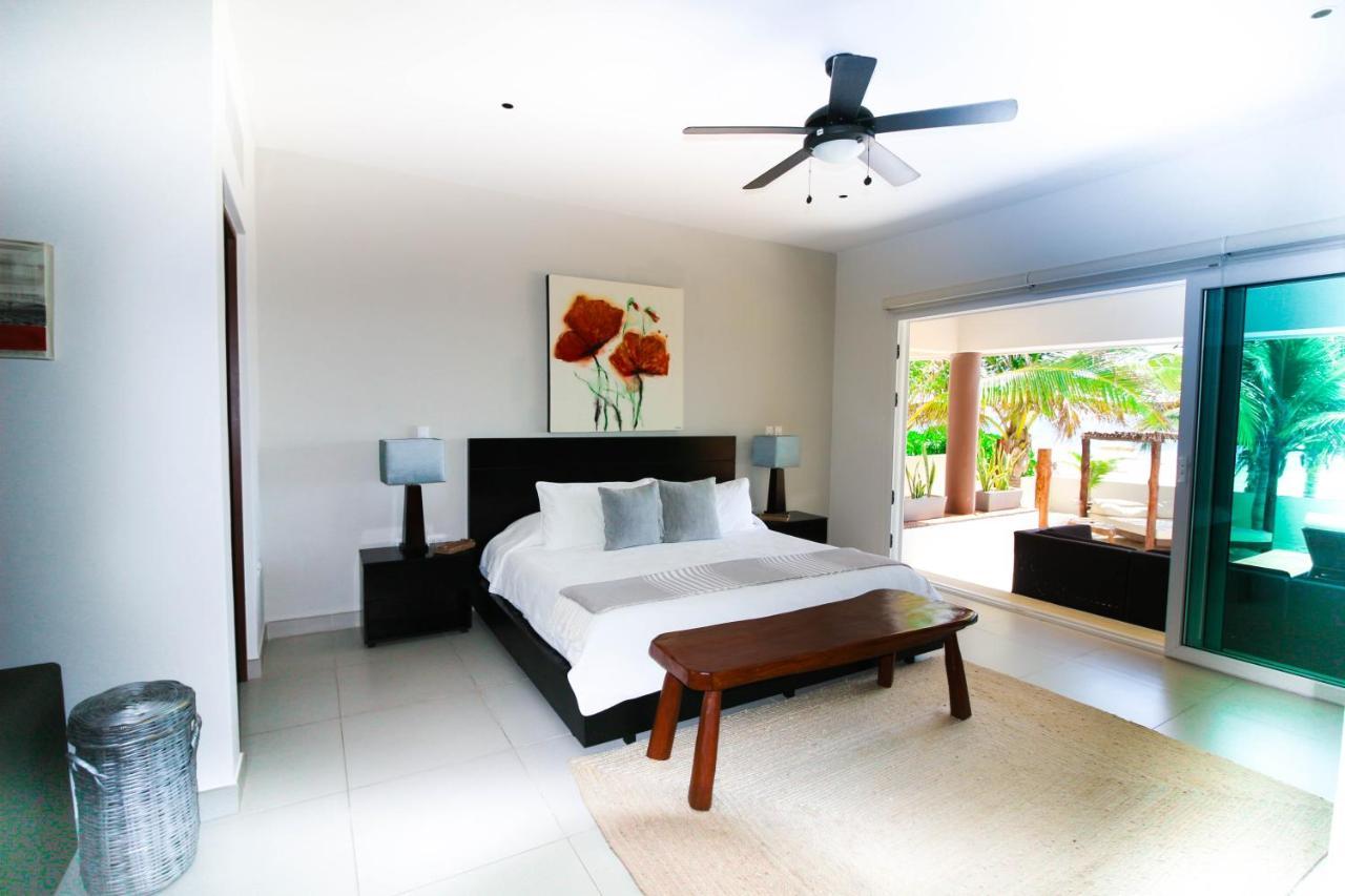 Villa Casa Brisa Y Mar Puerto Morelos Esterno foto