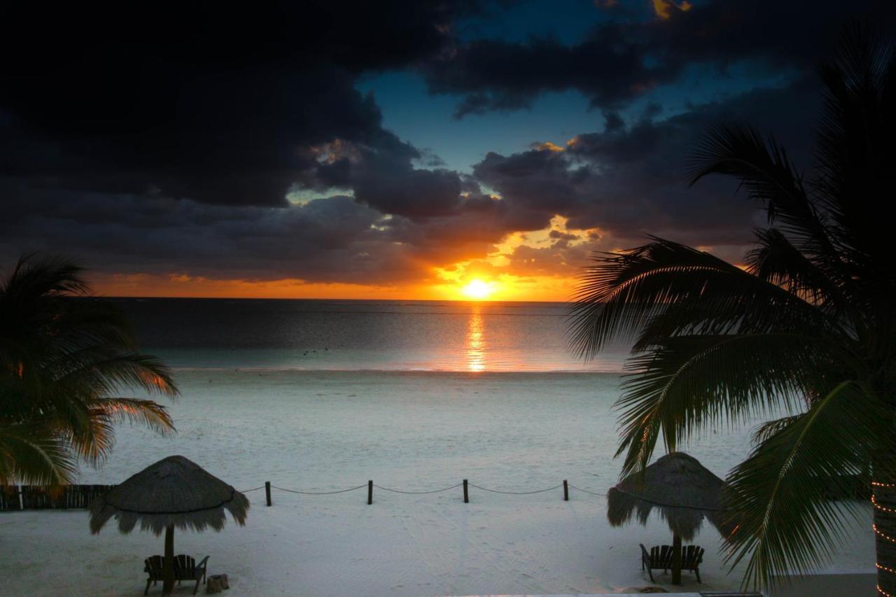 Villa Casa Brisa Y Mar Puerto Morelos Esterno foto