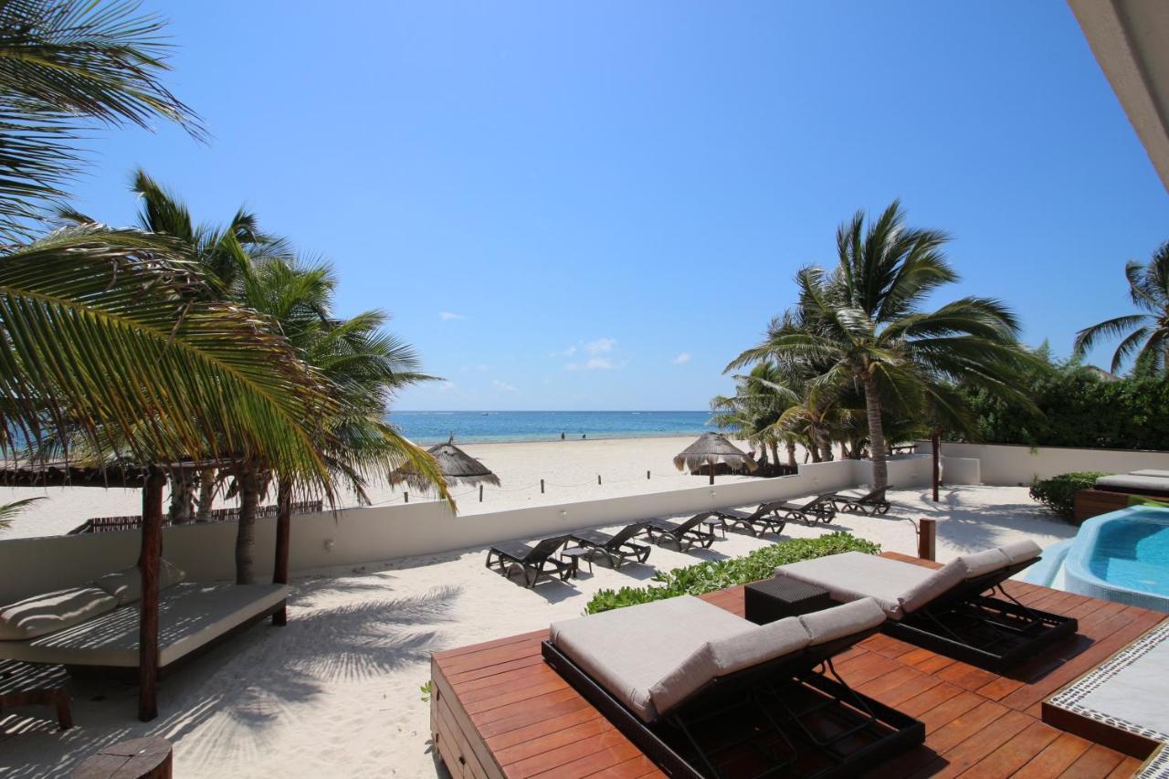 Villa Casa Brisa Y Mar Puerto Morelos Esterno foto