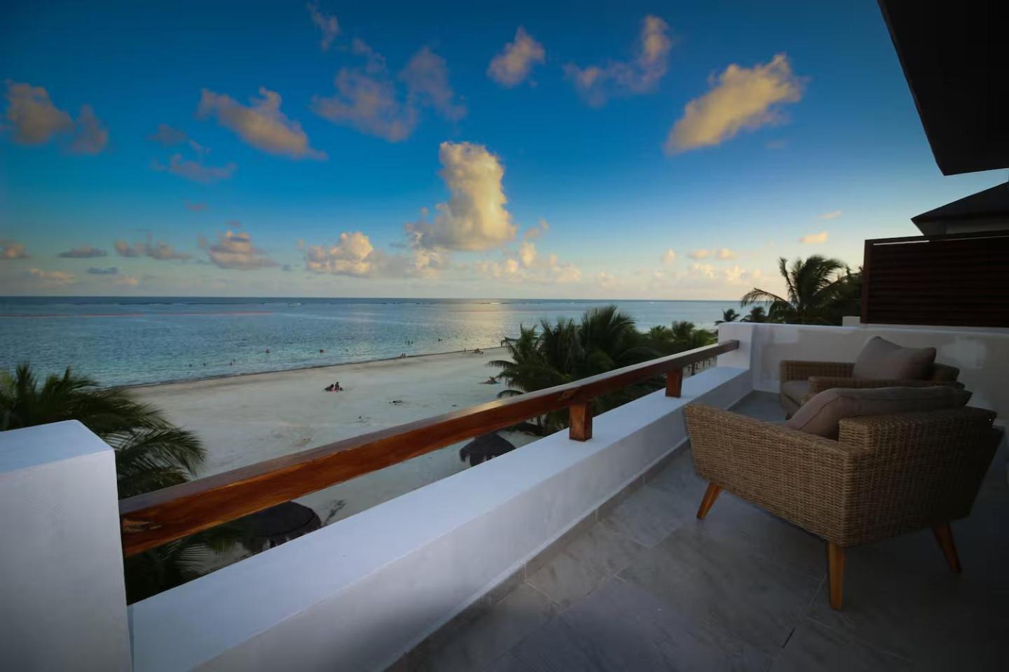 Villa Casa Brisa Y Mar Puerto Morelos Esterno foto