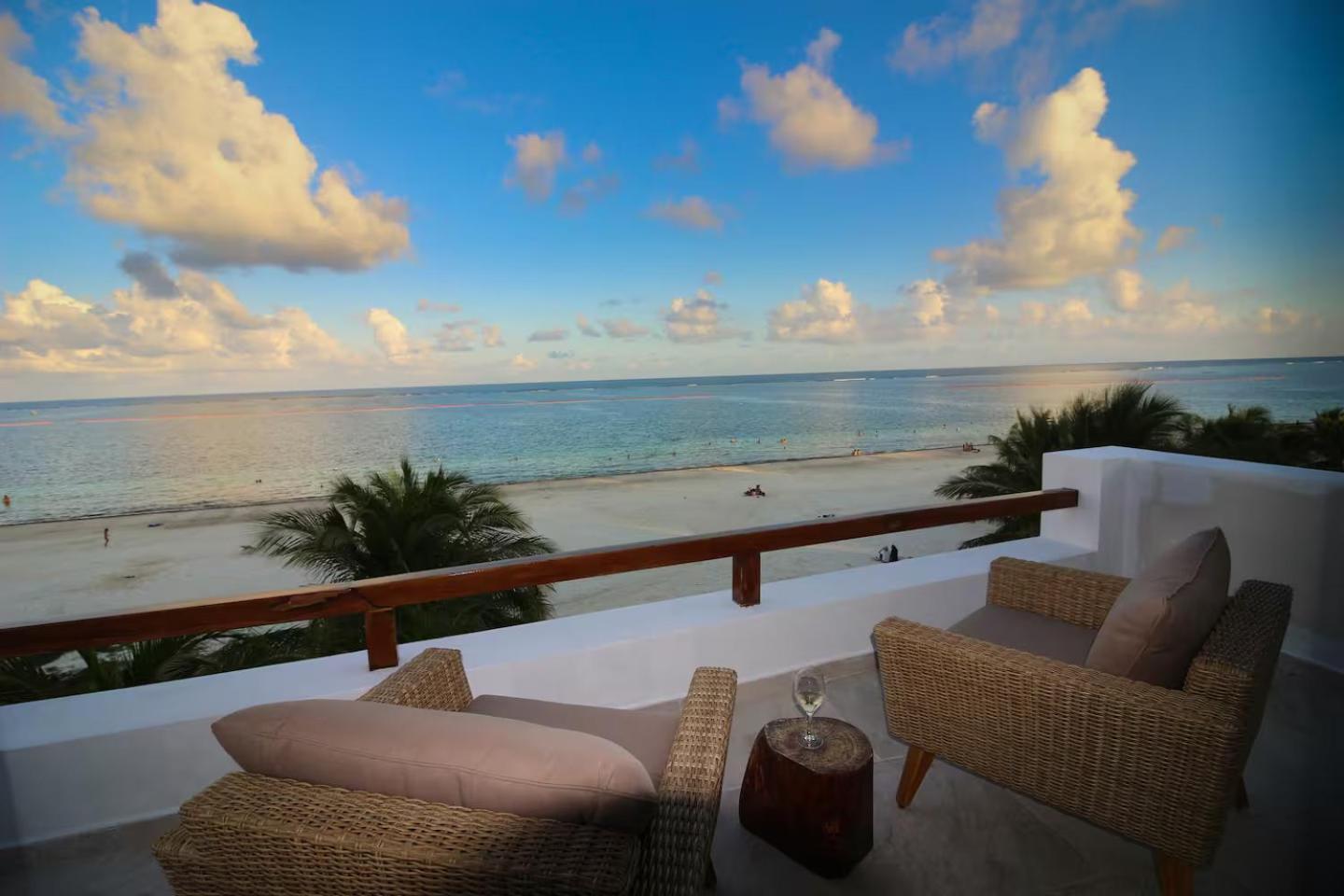 Villa Casa Brisa Y Mar Puerto Morelos Esterno foto